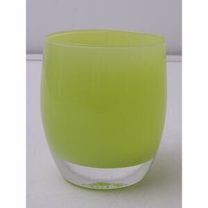 glassybaby Celadon Green Handblown Glass Votive Candle Holder